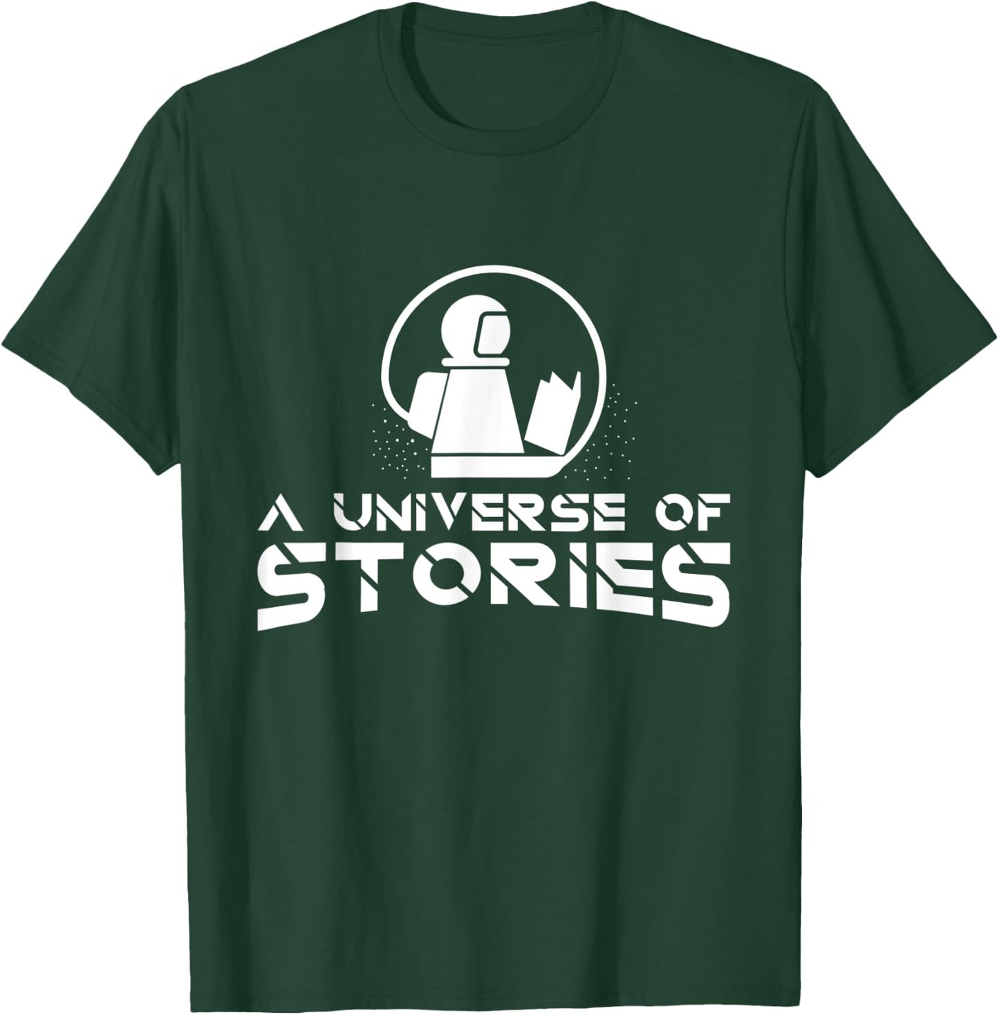 Summer Reading 2019 A Universe of Stories Library Logo Shirt Women Kids T-Shirt - T-Shirt | Forest