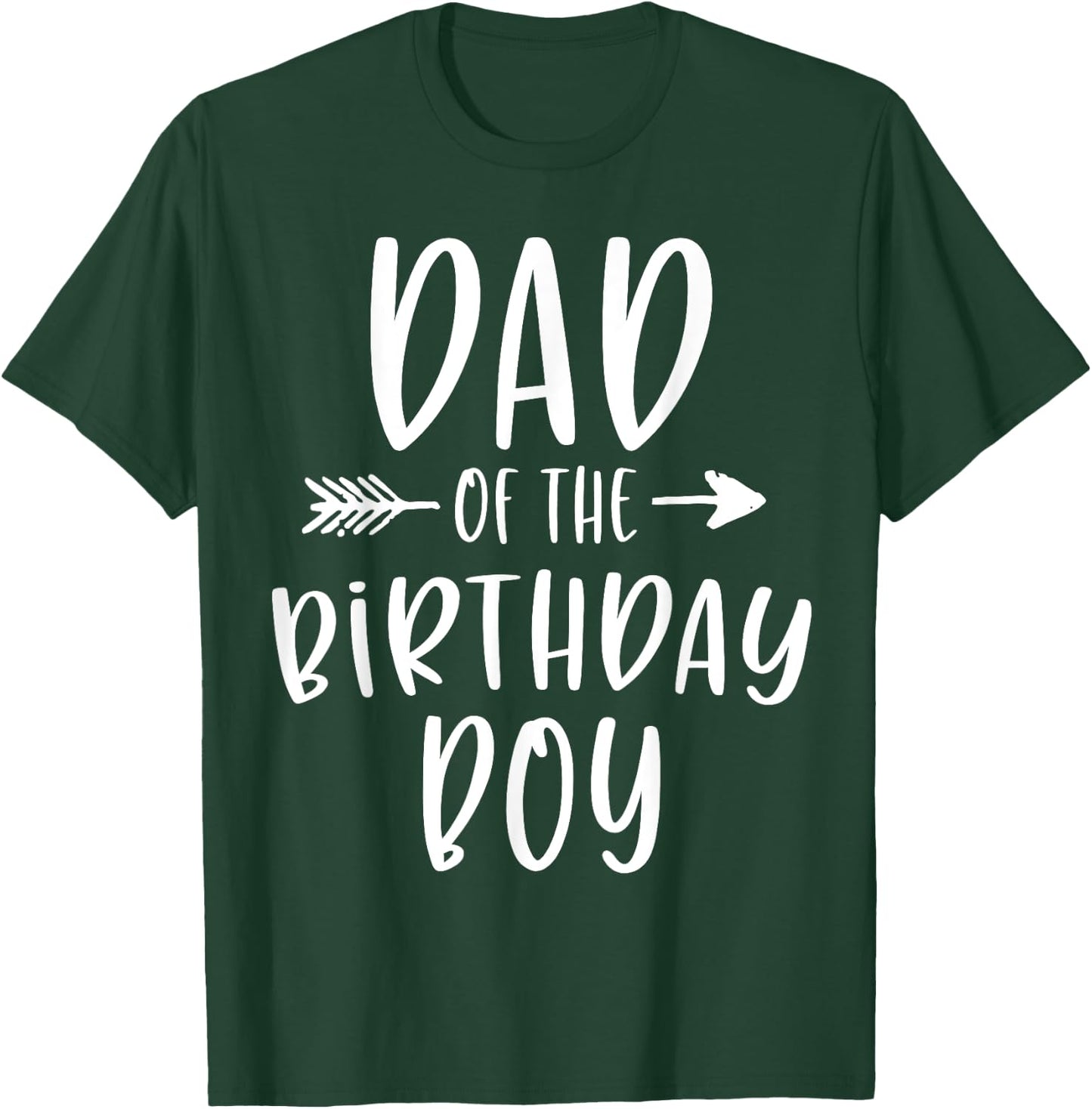 Dad of the Birthday Boy Daddy And Son Bday Party Father T-Shirt - T-Shirt | Forest