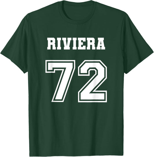 Jersey Style Riviera 72 1972 Classic Lowrider Car T-Shirt - T-Shirt | Forest