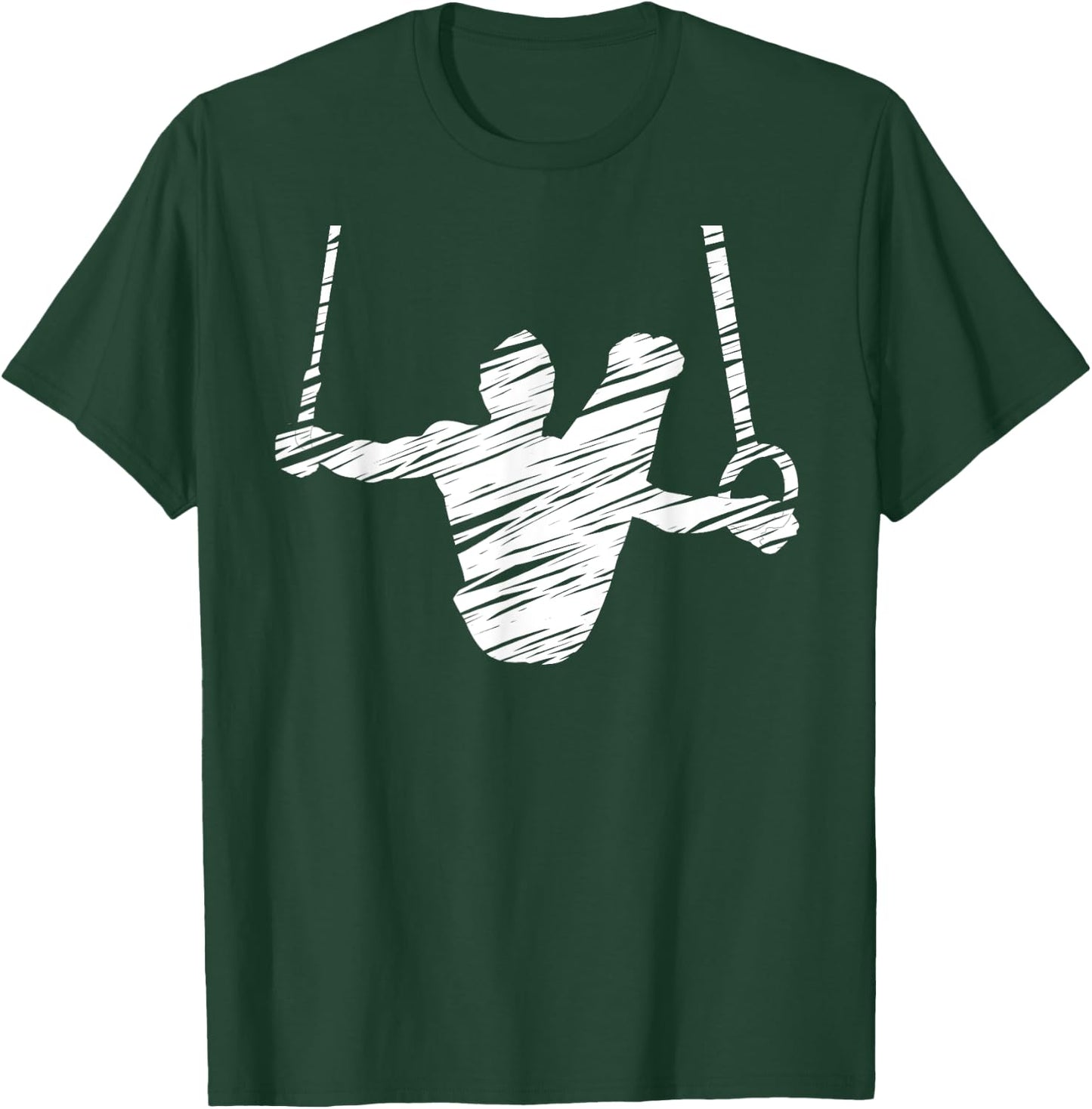 Motif gymnastics gymnast gymnastics fan vintage T-Shirt - T-Shirt | Forest