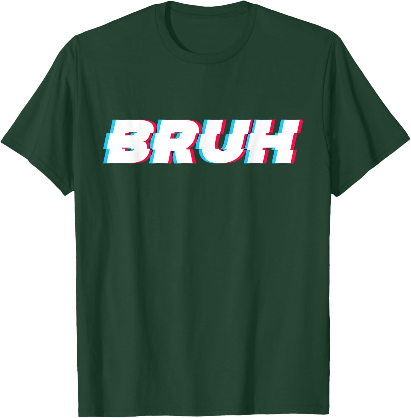 Bruh Funny Meme Saying Brother Greeting Gamer Slang Men Boys T-Shirt - T-Shirt | Forest