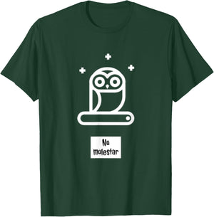 No molestar Night Barn Owl Hoot T-Shirt - T-Shirt | Forest