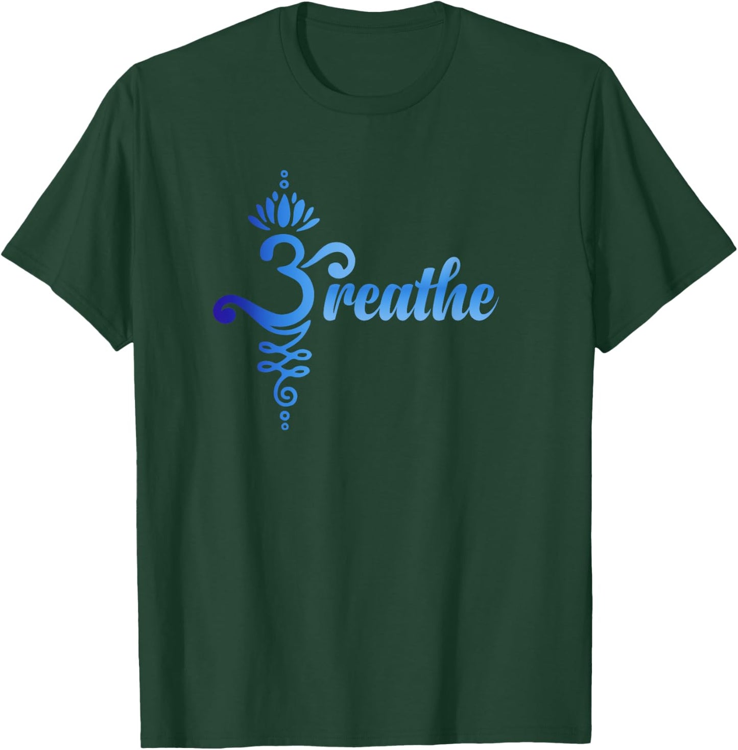 Breathe Sanskrit Symbol T-Shirt - T-Shirt | Forest