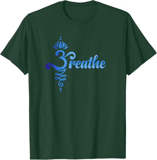 Breathe Sanskrit Symbol T-Shirt - T-Shirt | Forest