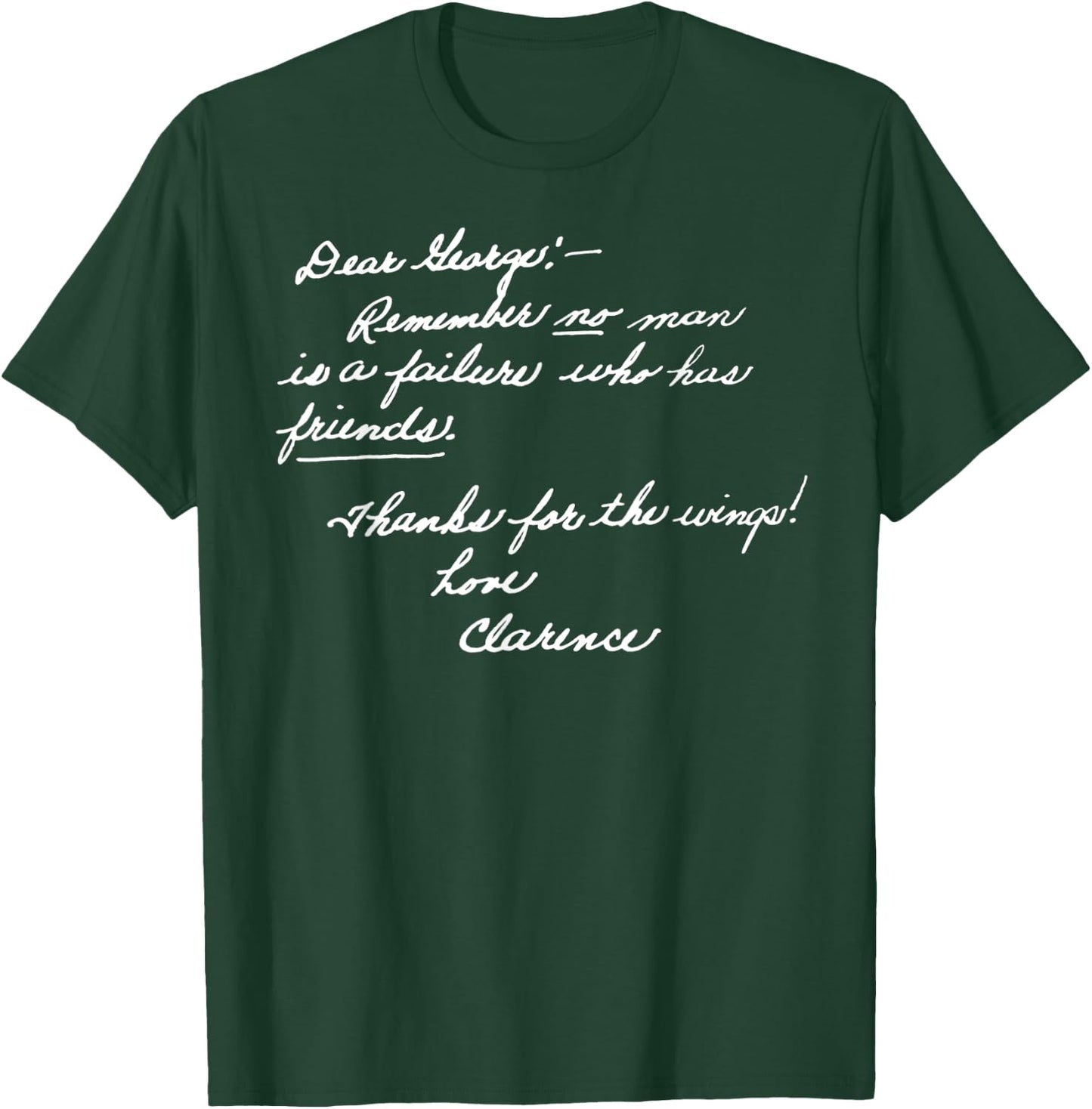 Vintage Christmas Classic It's a Wonderful Life T-Shirt - T-Shirt | Forest