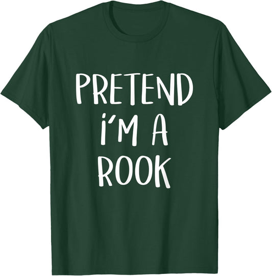 Pretend I'm A Rook Costume Funny Halloween Party T-Shirt - T-Shirt | Forest