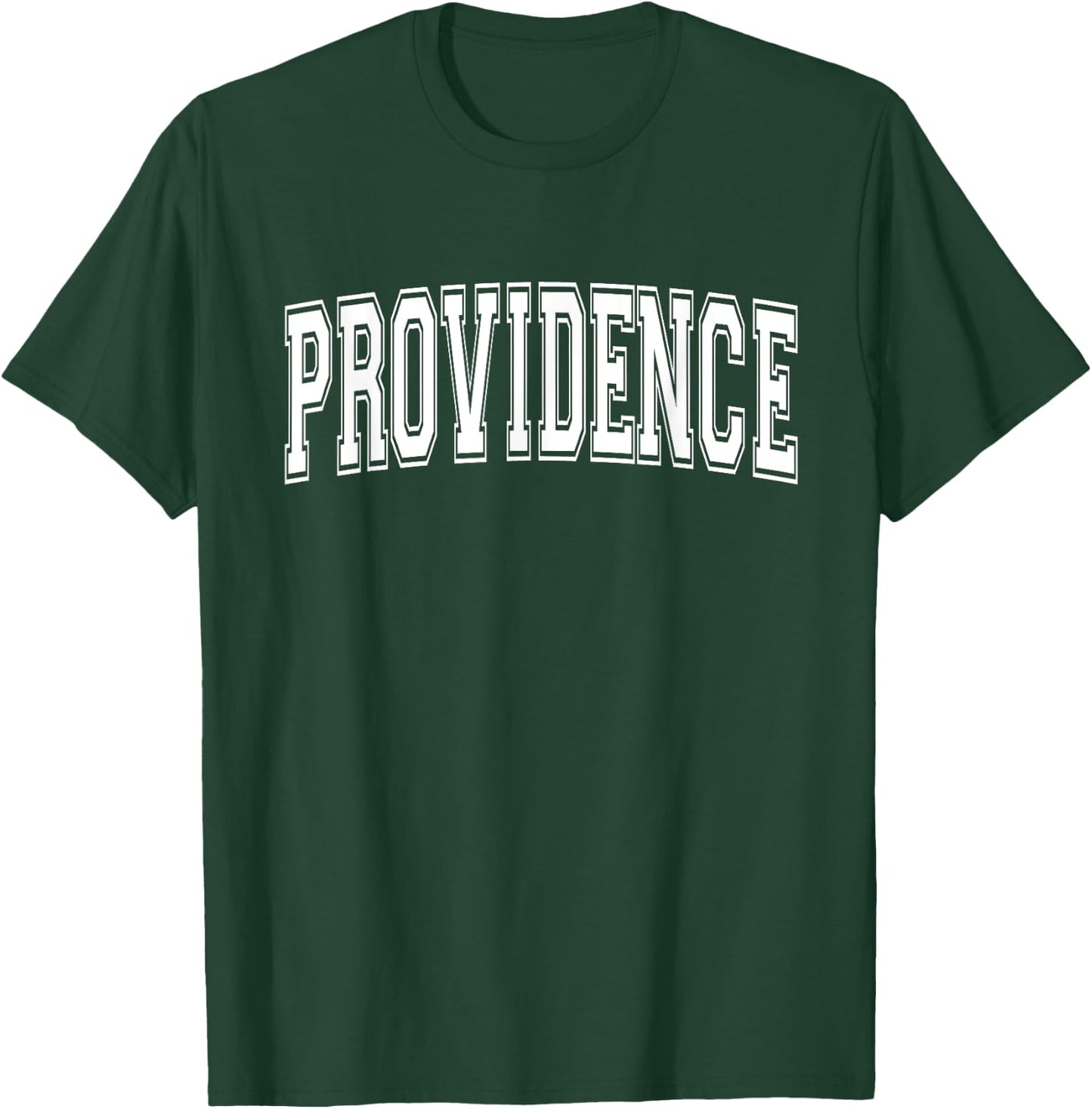 PROVIDENCE RI RHODE ISLAND USA Vintage Sports Varsity Style T-Shirt - T-Shirt | Forest