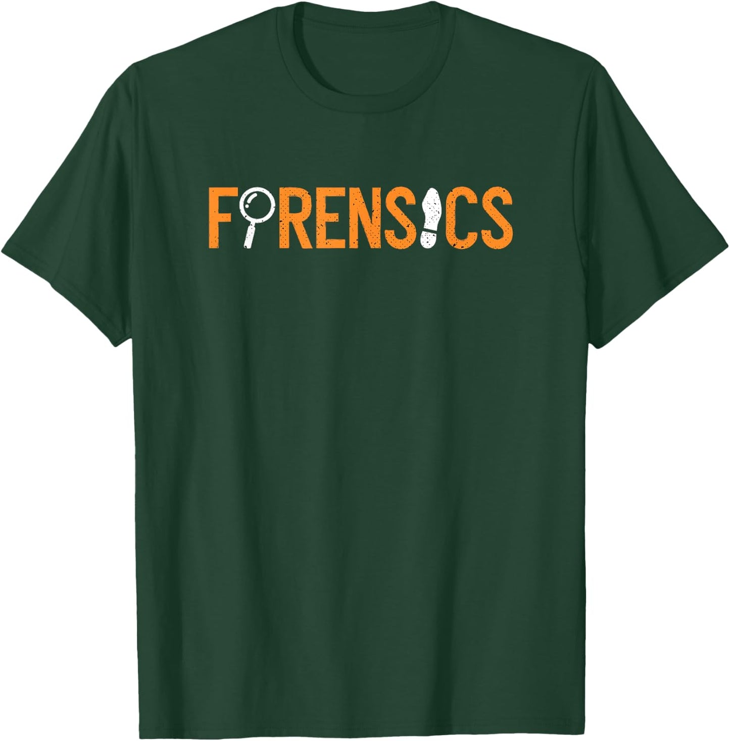 Forensics CSI Crime Scene Investigator Forensic Science T-Shirt - T-Shirt | Forest