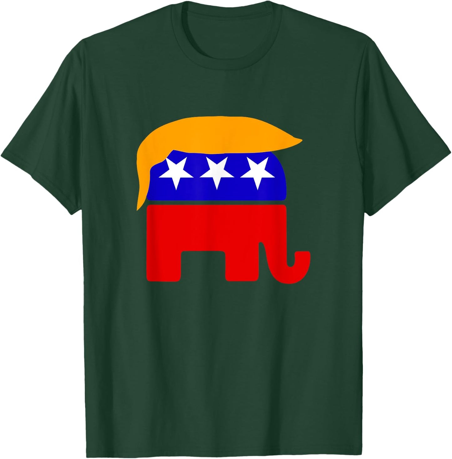 GOP President Donald Trump Republican Elephant Hair T-Shirt - T-Shirt | Forest