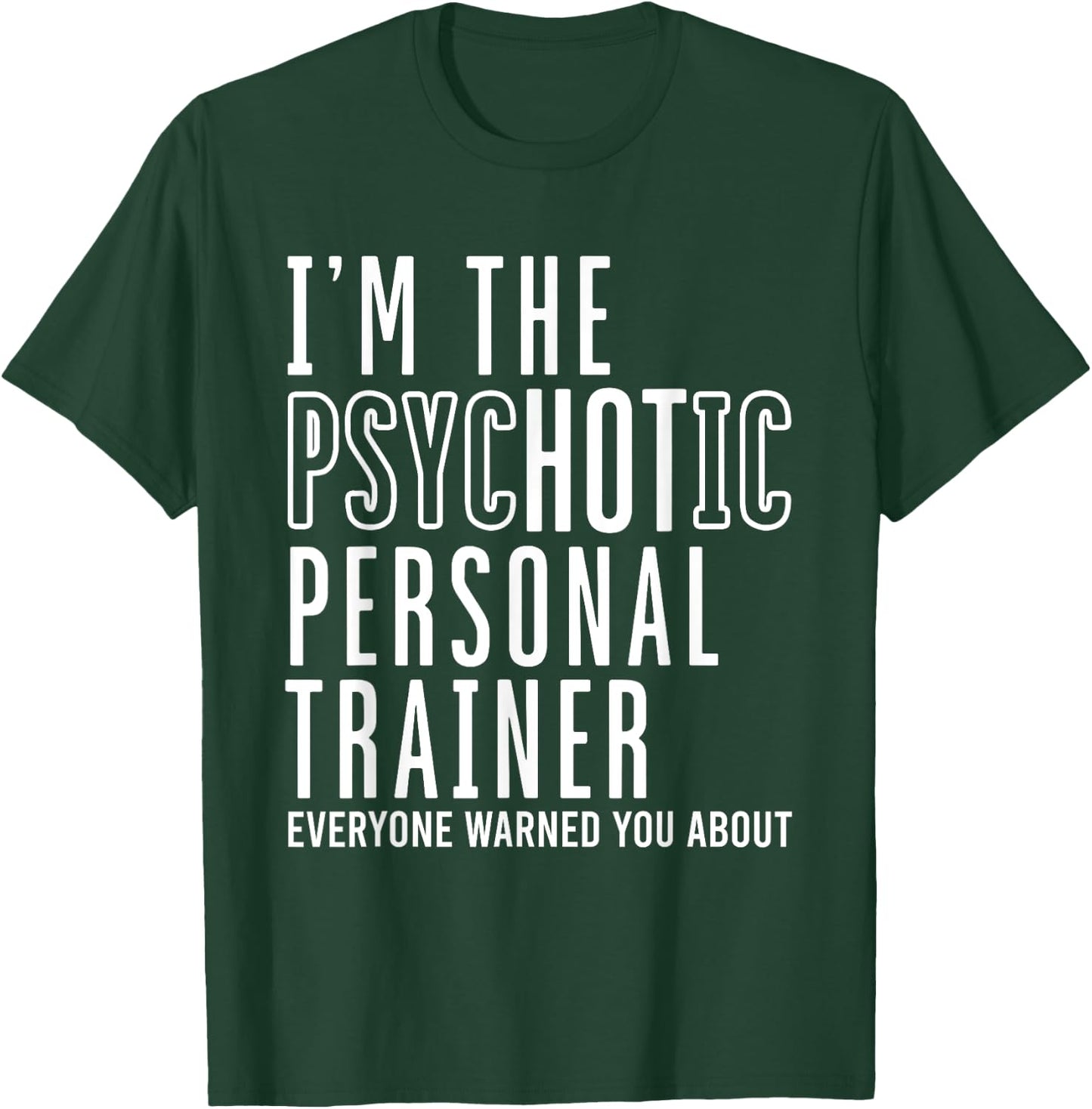 Personal Trainer Bodybuilding Workout Fitness Instructor Gym T-Shirt - T-Shirt | Forest