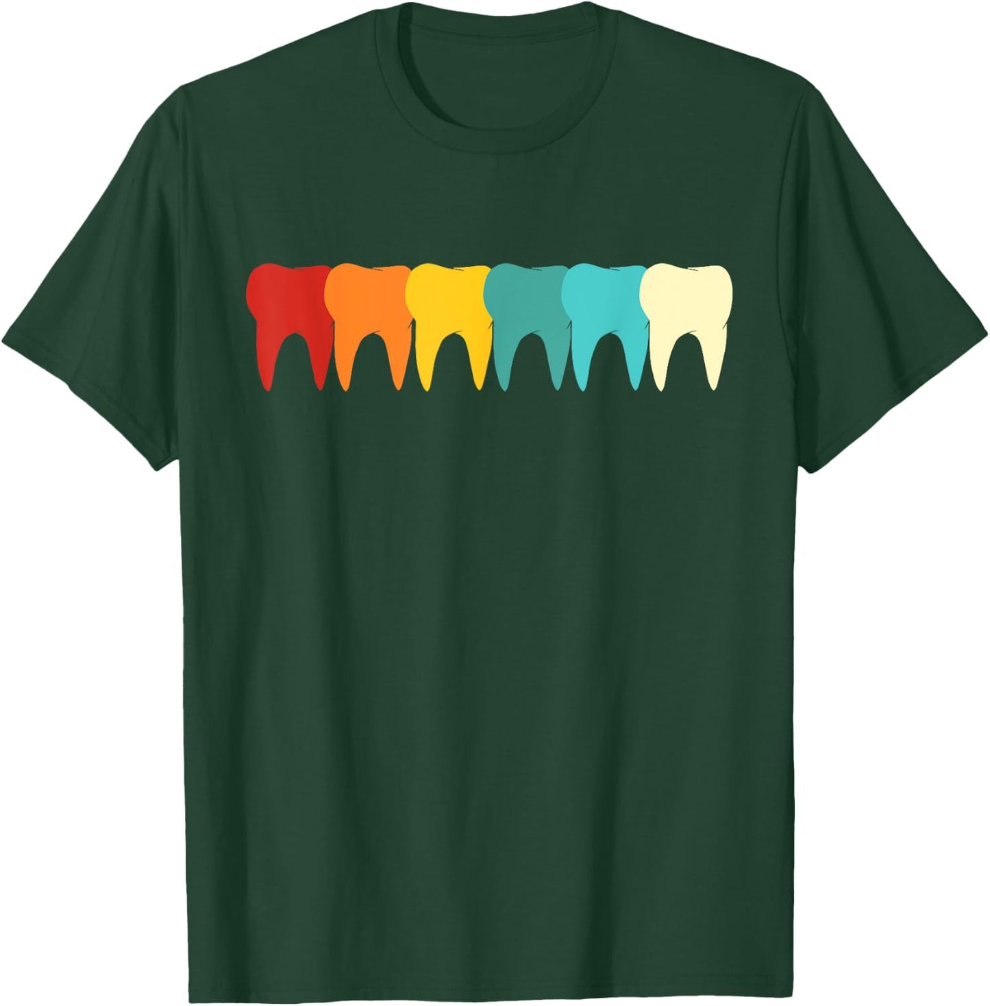 Retro Teeth T-Shirt - T-Shirt | Forest