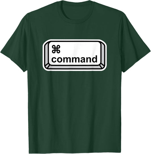 Command Button Computer Key Halloween Group Costume T-Shirt - T-Shirt | Forest