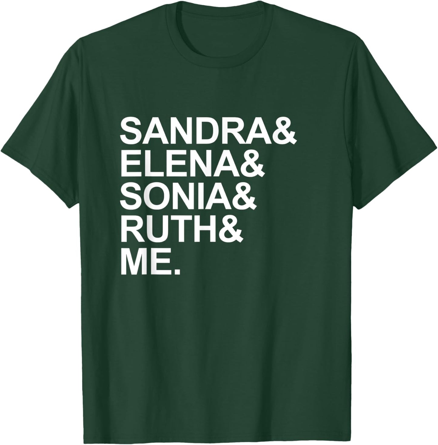 US Supreme Court RBG Justice Female T-Shirt - T-Shirt | Forest