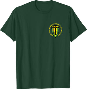 SERE Survival Evasion Resistance Escape School T-Shirt - T-Shirt | Forest
