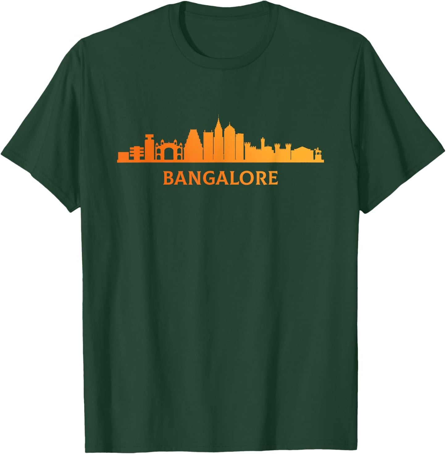 bangalore skyline, India bangalore T-Shirt - T-Shirt | Forest