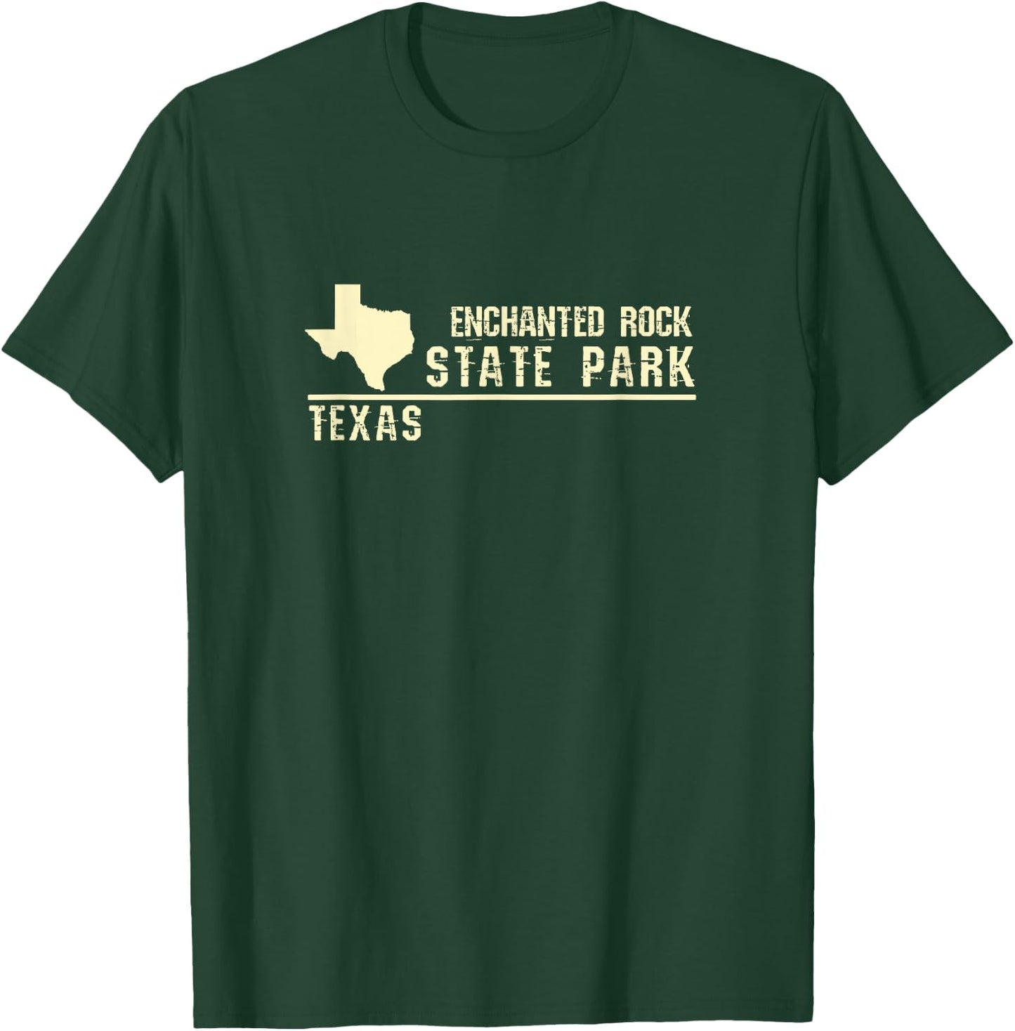 TX Souvenir - Texas Enchanted Rock State Park T-Shirt - T-Shirt | Forest