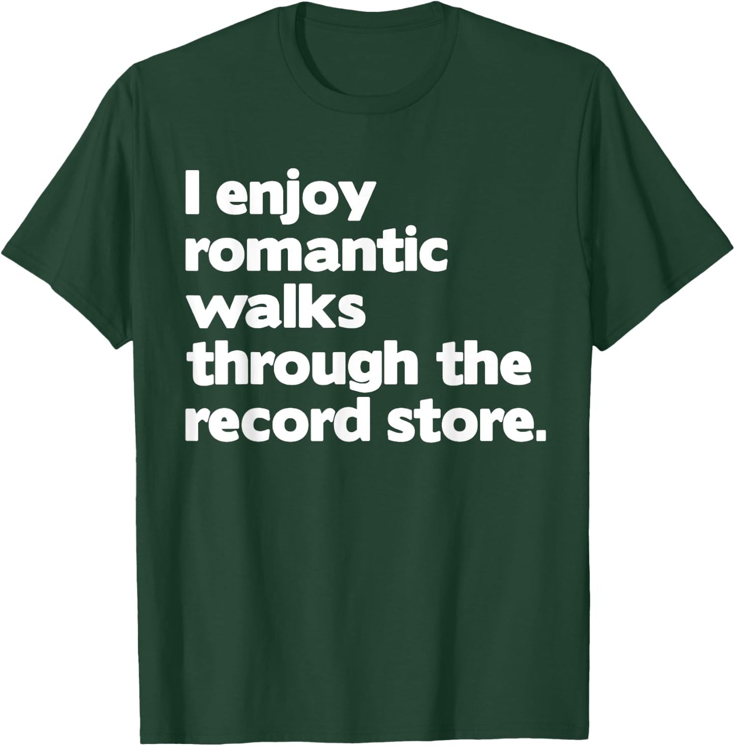 Funny Vinyl Lover Design Women Record Store Lovers T-Shirt - T-Shirt | Forest