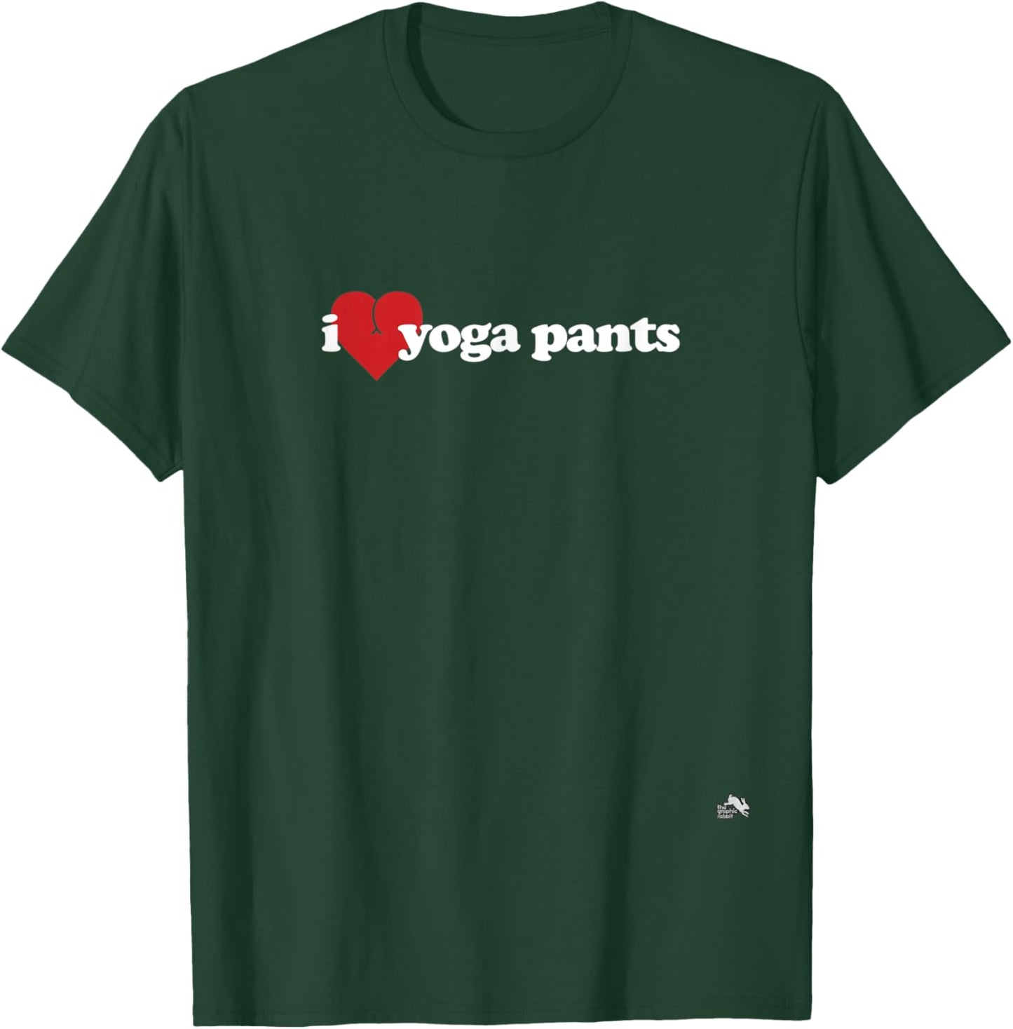 I Love Yoga Pants - I Heart Yoga T-Shirt - T-Shirt | Forest