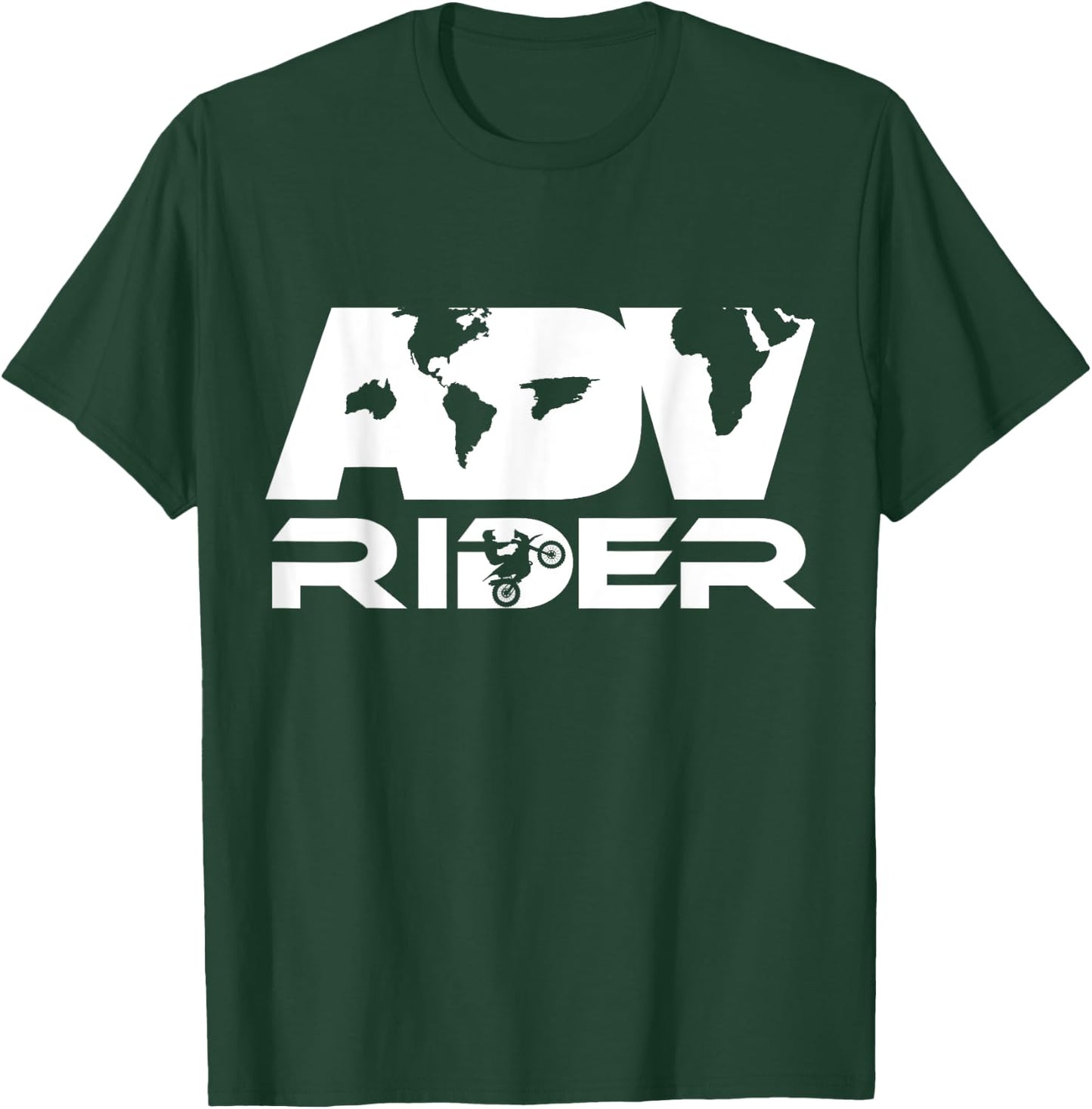 Adventure Bike for Adventure Rider T-Shirt - T-Shirt | Forest