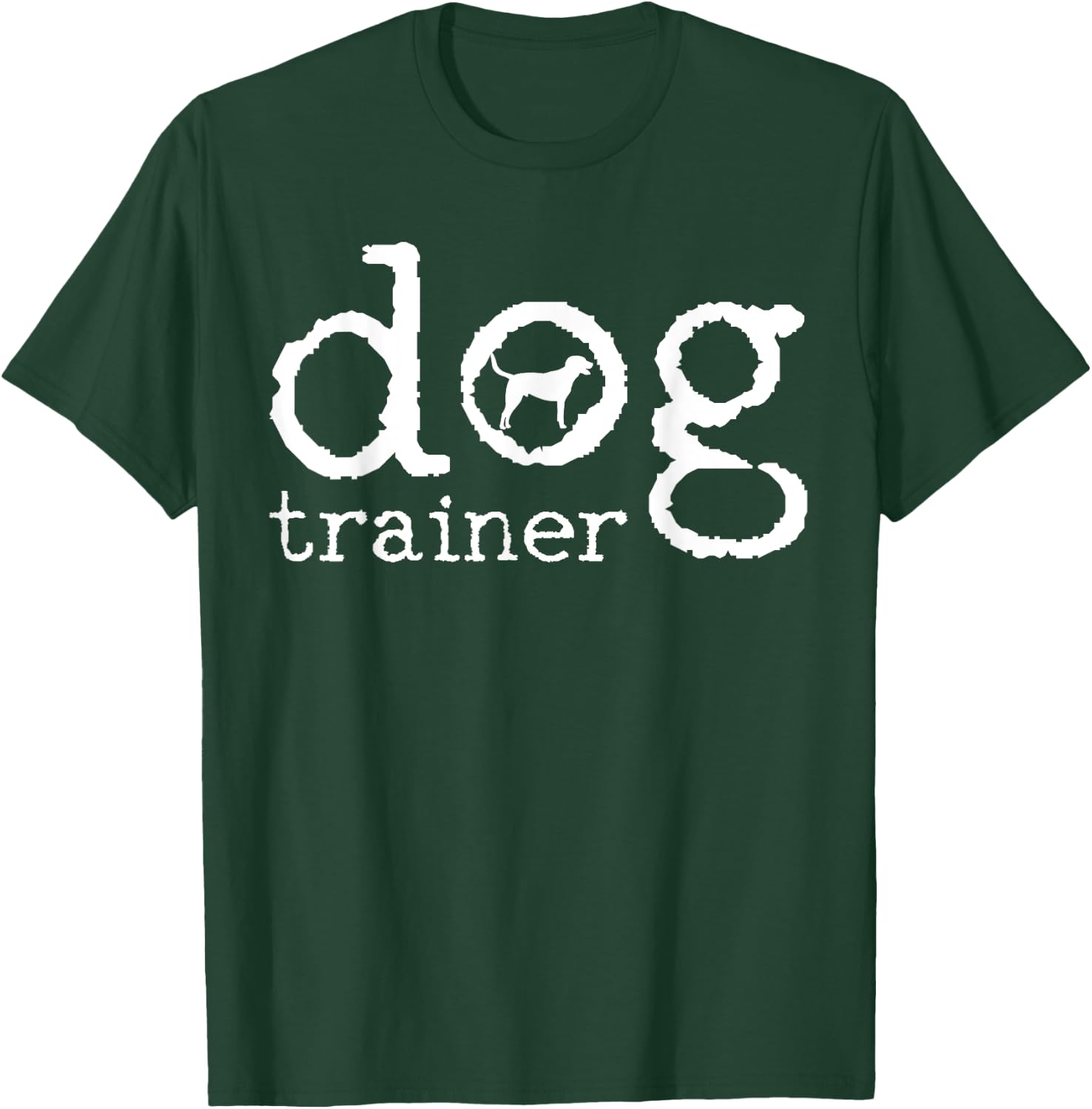 Dog School Trainer Labrador Golden Retriever T-Shirt - T-Shirt | Forest