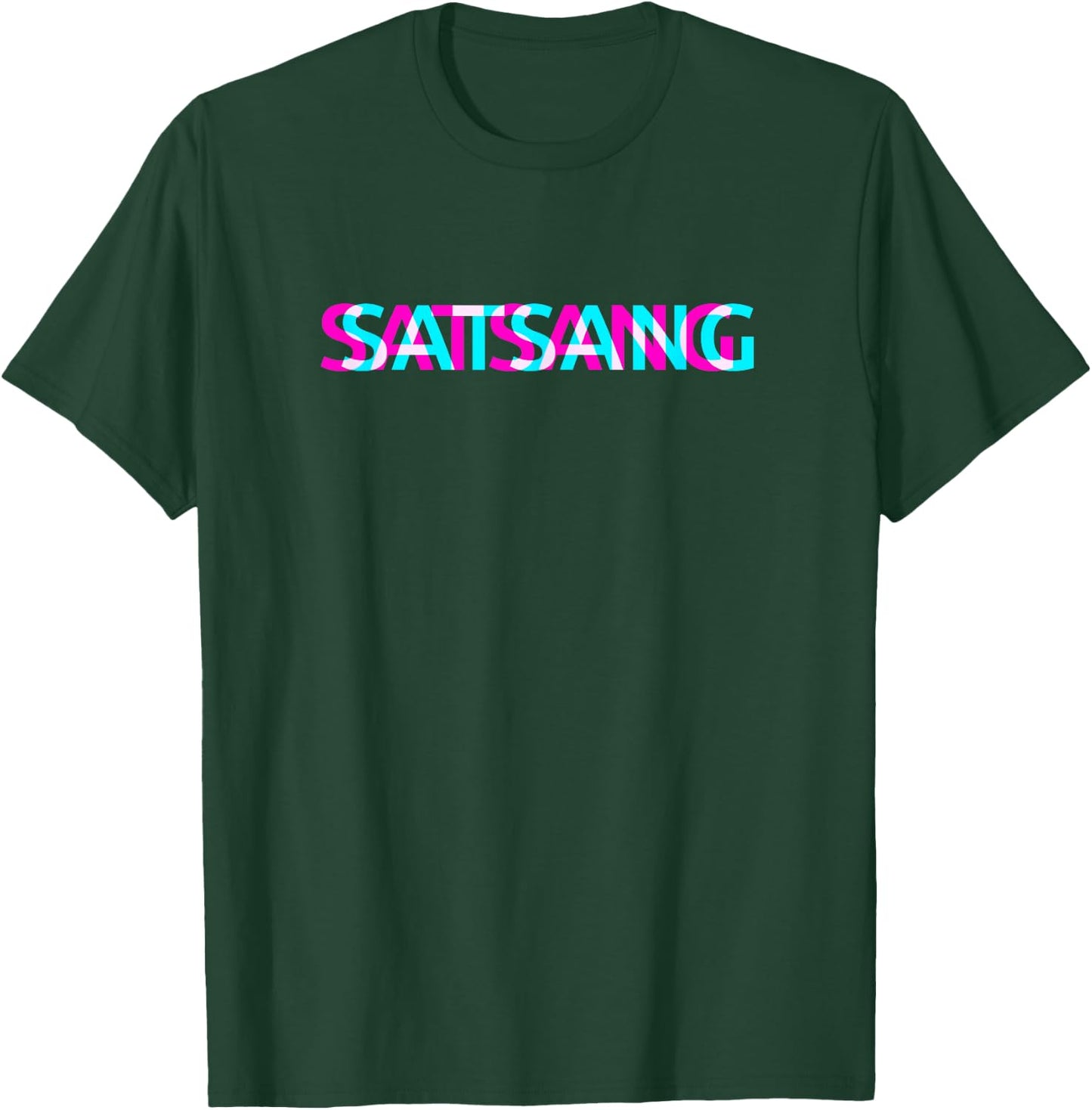 Satsang Yoga Chakra Meditation Spiritual Moon Child T-Shirt - T-Shirt | Forest