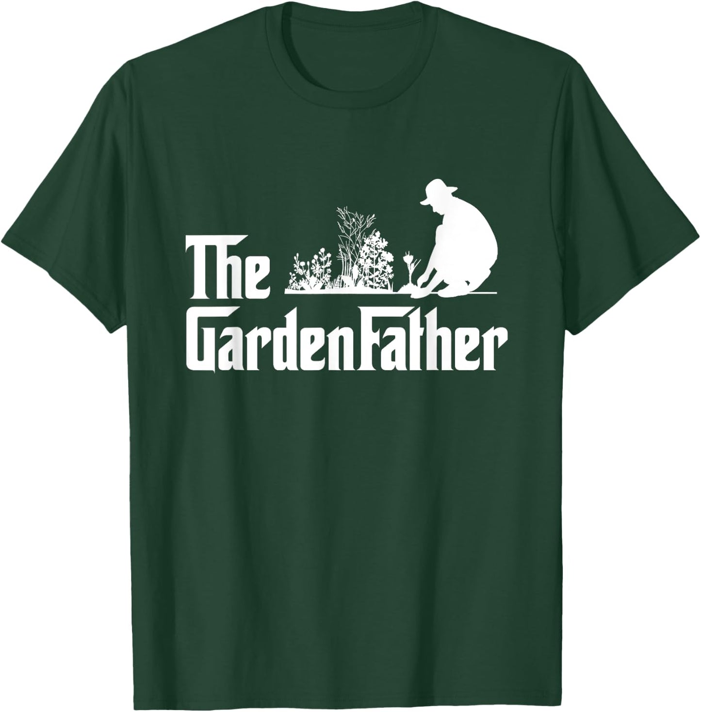 Vintage The Gardenfather Best Gardening Father Gifts Men T-Shirt - T-Shirt | Forest