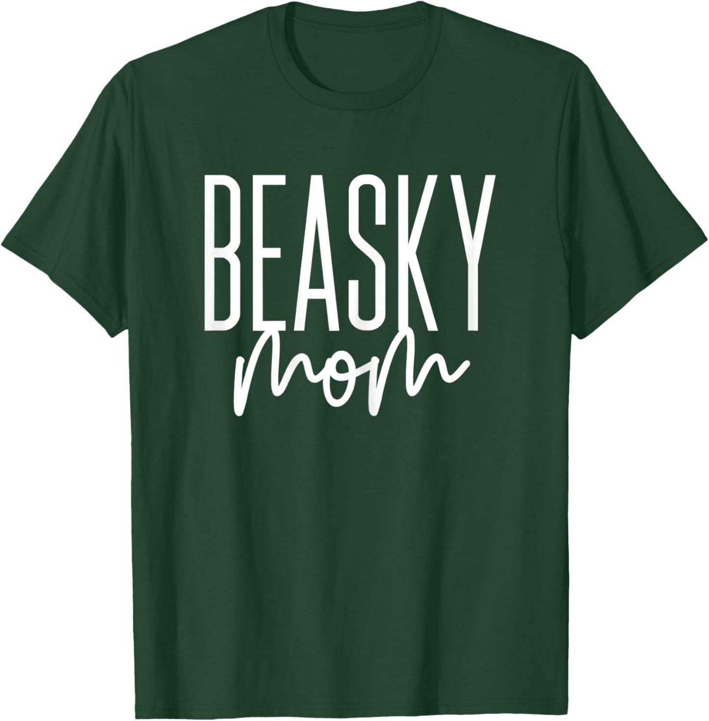 Beasky Beagle Husky Mix Dog Beasky Mom T-Shirt - T-Shirt | Forest