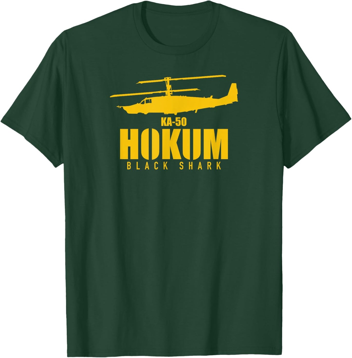 Kamov KA-50 Hokum Black Shark T-Shirt - T-Shirt | Forest