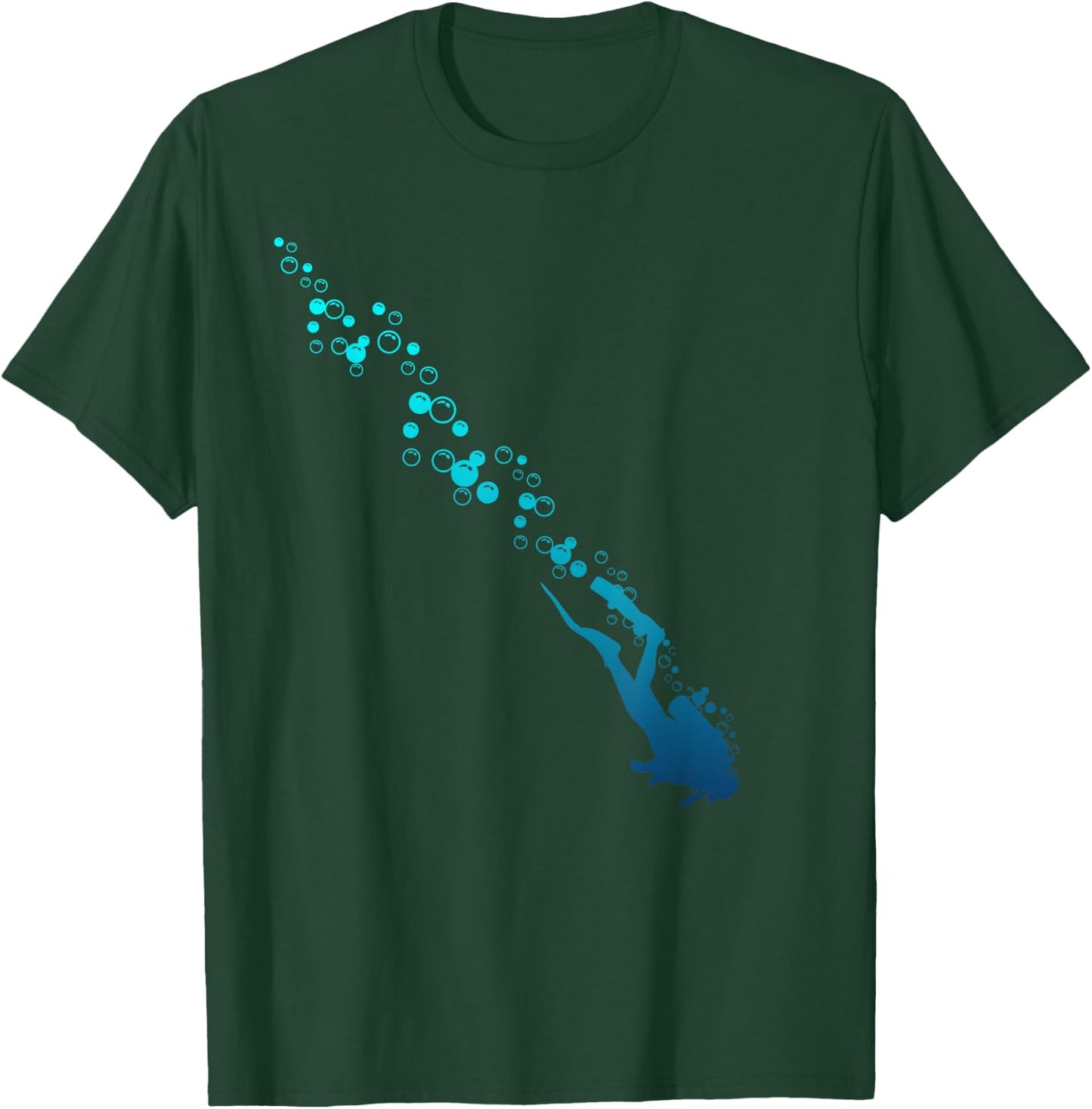 Scuba Diving Diver T-Shirt - T-Shirt | Forest