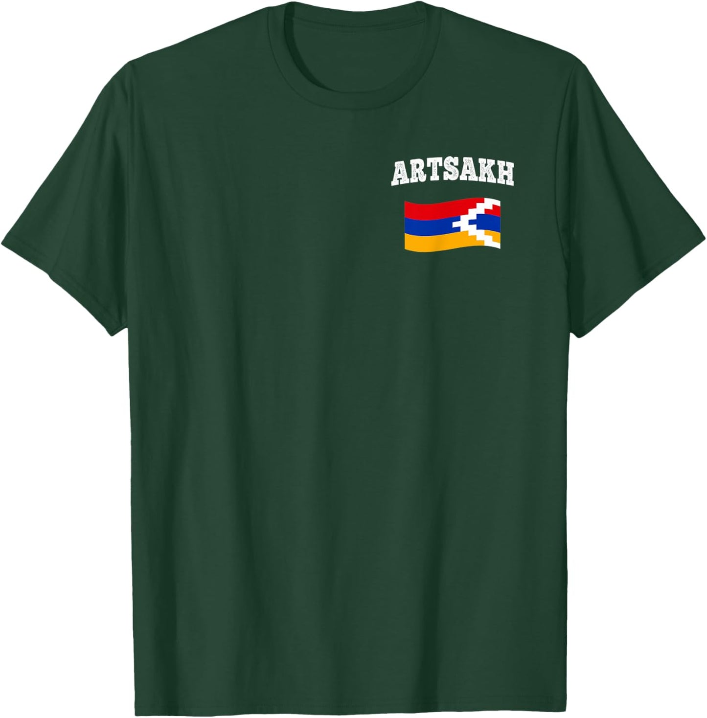 ARTSAKH Flag Sport Competition Proud Vacation Souvenir T-Shirt - T-Shirt | Forest