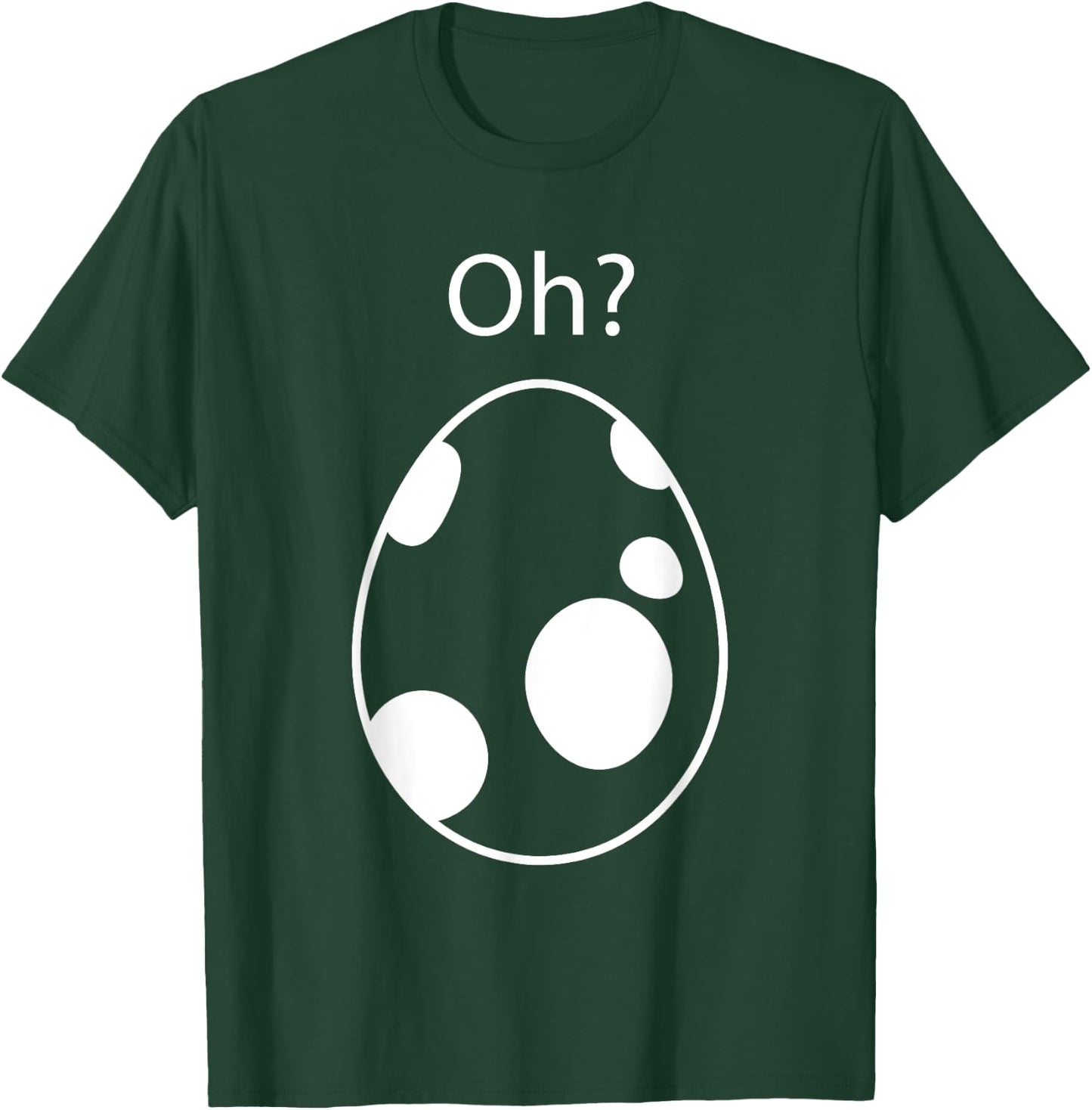 Hatching Egg Oh? Gamer T-Shirt - T-Shirt | Forest