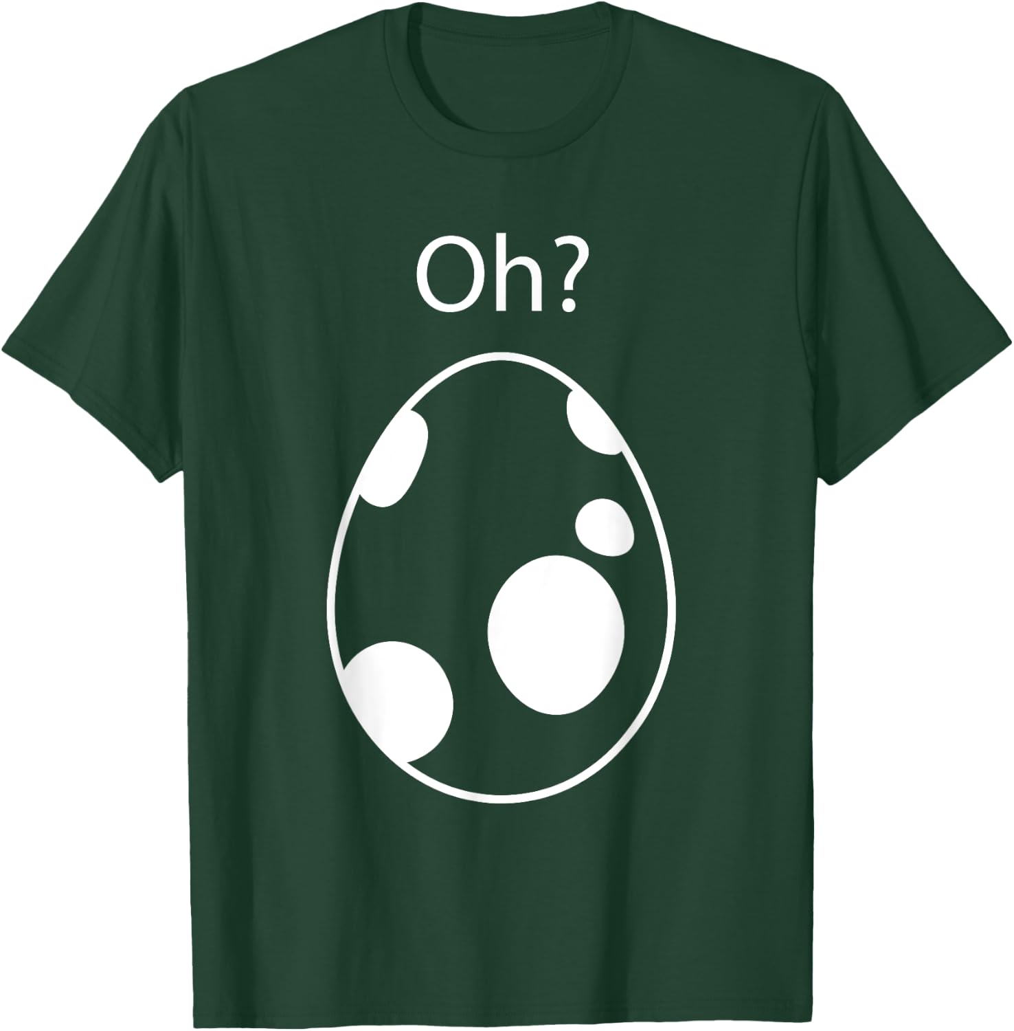 Hatching Egg Oh? Gamer T-Shirt - T-Shirt | Forest