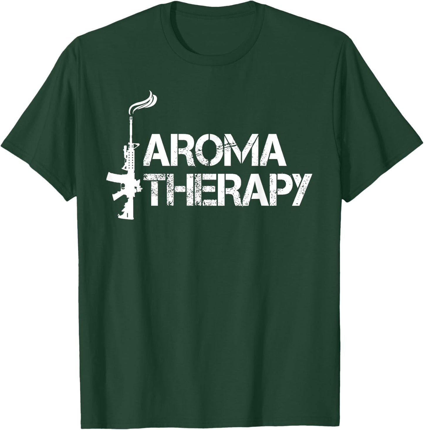 Pro-Gun 2nd Amendment AR15 Aroma Therapy T-Shirt - T-Shirt | Forest
