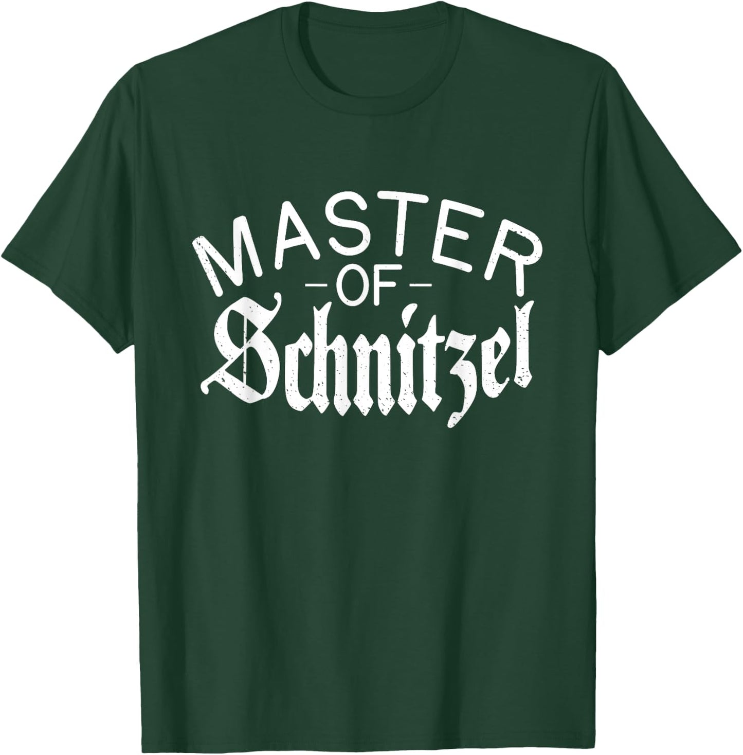 Master of Schnitzel Funny German Schnitzel T-Shirt - T-Shirt | Forest