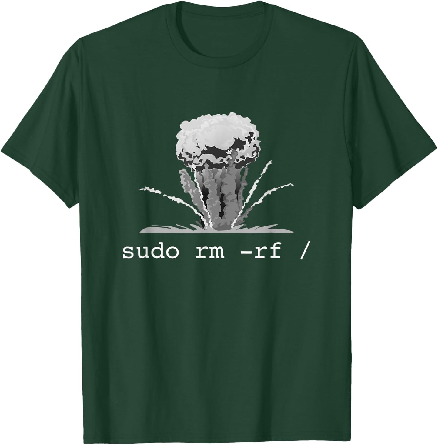 Linux - Funny Linux Gift Command Sudo RM RF Women T-Shirt - T-Shirt | Forest