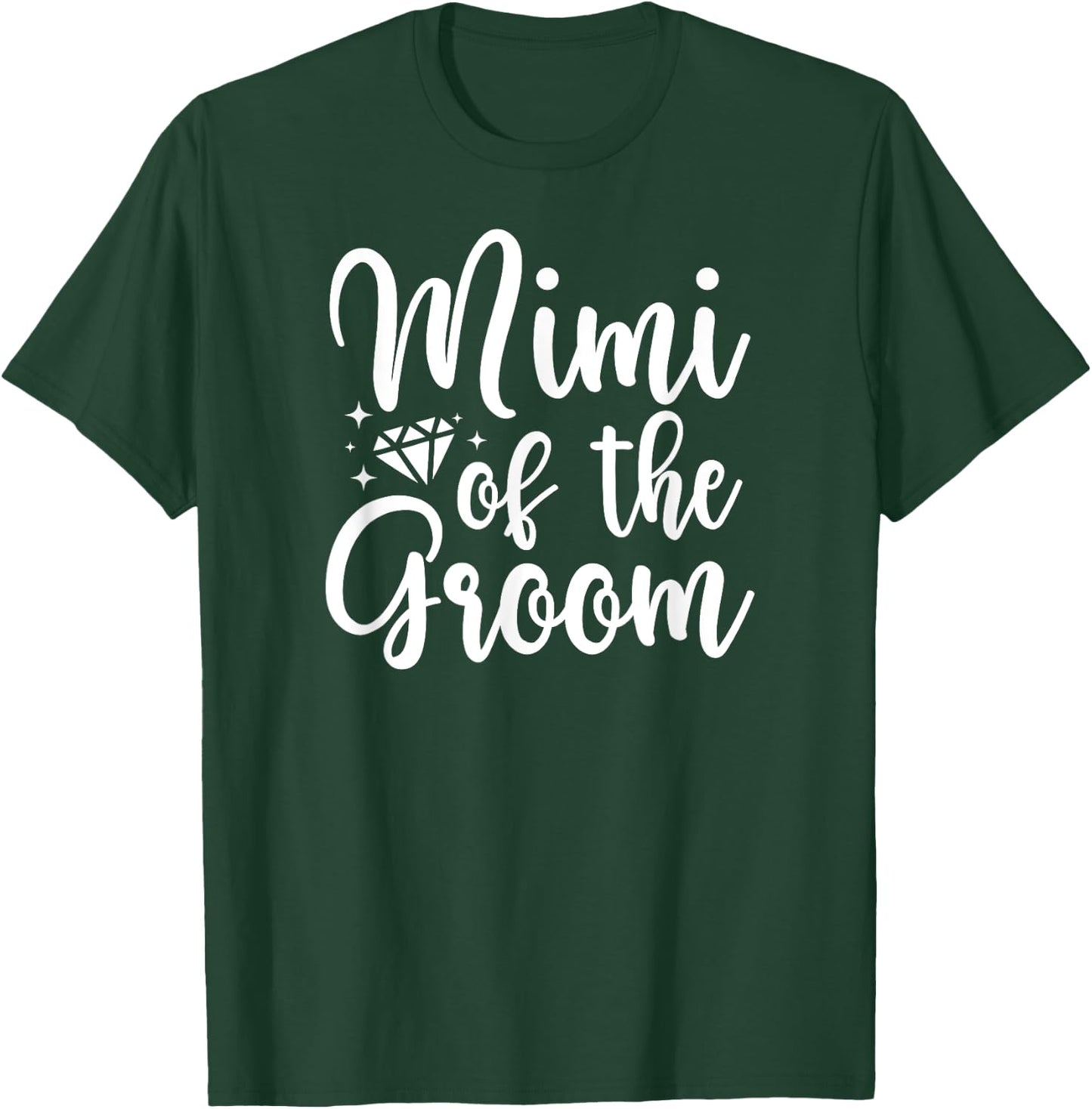 Proud Groom's Mimi Grandma T-Shirt - T-Shirt | Forest