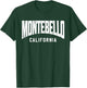 Montebello California T-Shirt - T-Shirt | Forest