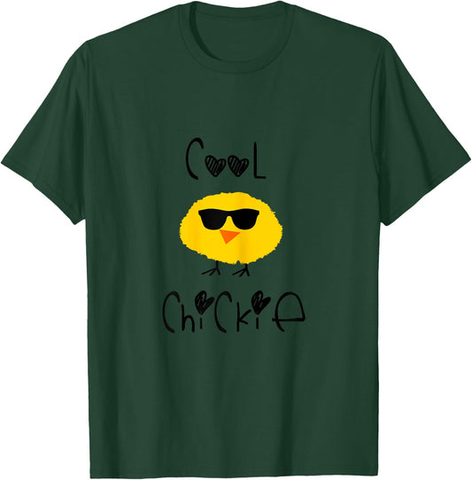 Cool Chickie Girl's Easter T-Shirt - T-Shirt | Forest