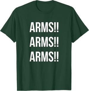 Funny Shirt For Track Coach Arms HS Running Form T Shirt T-Shirt - T-Shirt | Forest