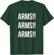 Funny Shirt For Track Coach Arms HS Running Form T Shirt T-Shirt - T-Shirt | Forest