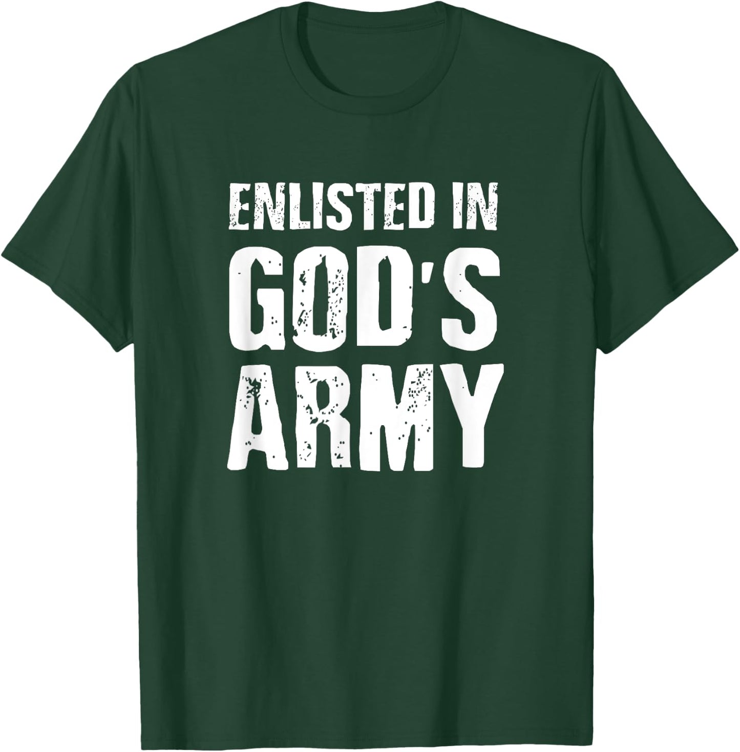 Gods Army - Scripture Shirts Women - Bible Verse T-Shirt - T-Shirt | Forest