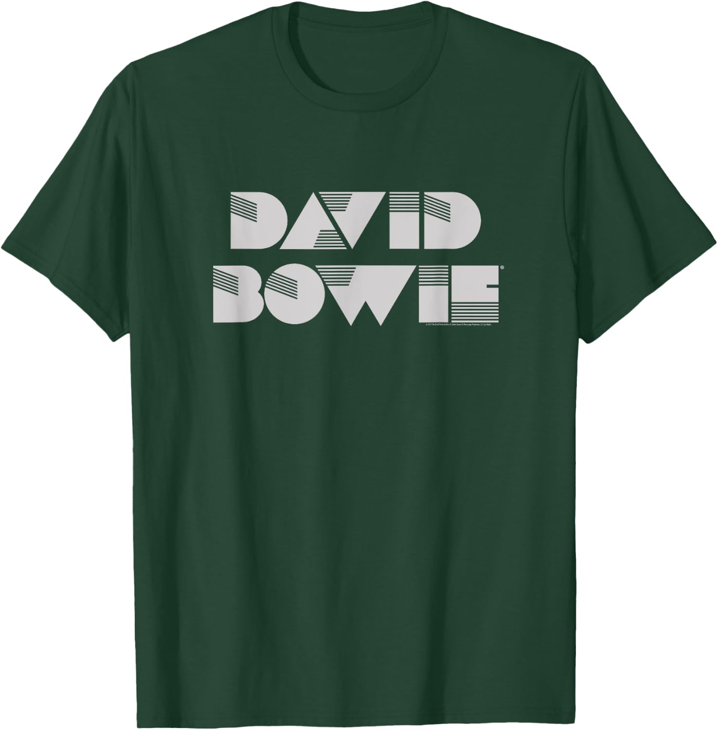 David Bowie - Geometric Logo T-Shirt - T-Shirt | Forest