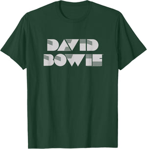 David Bowie - Geometric Logo T-Shirt - T-Shirt | Forest