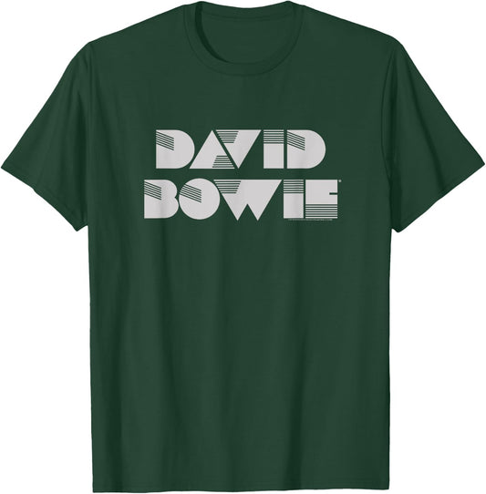 David Bowie - Geometric Logo T-Shirt - T-Shirt | Forest