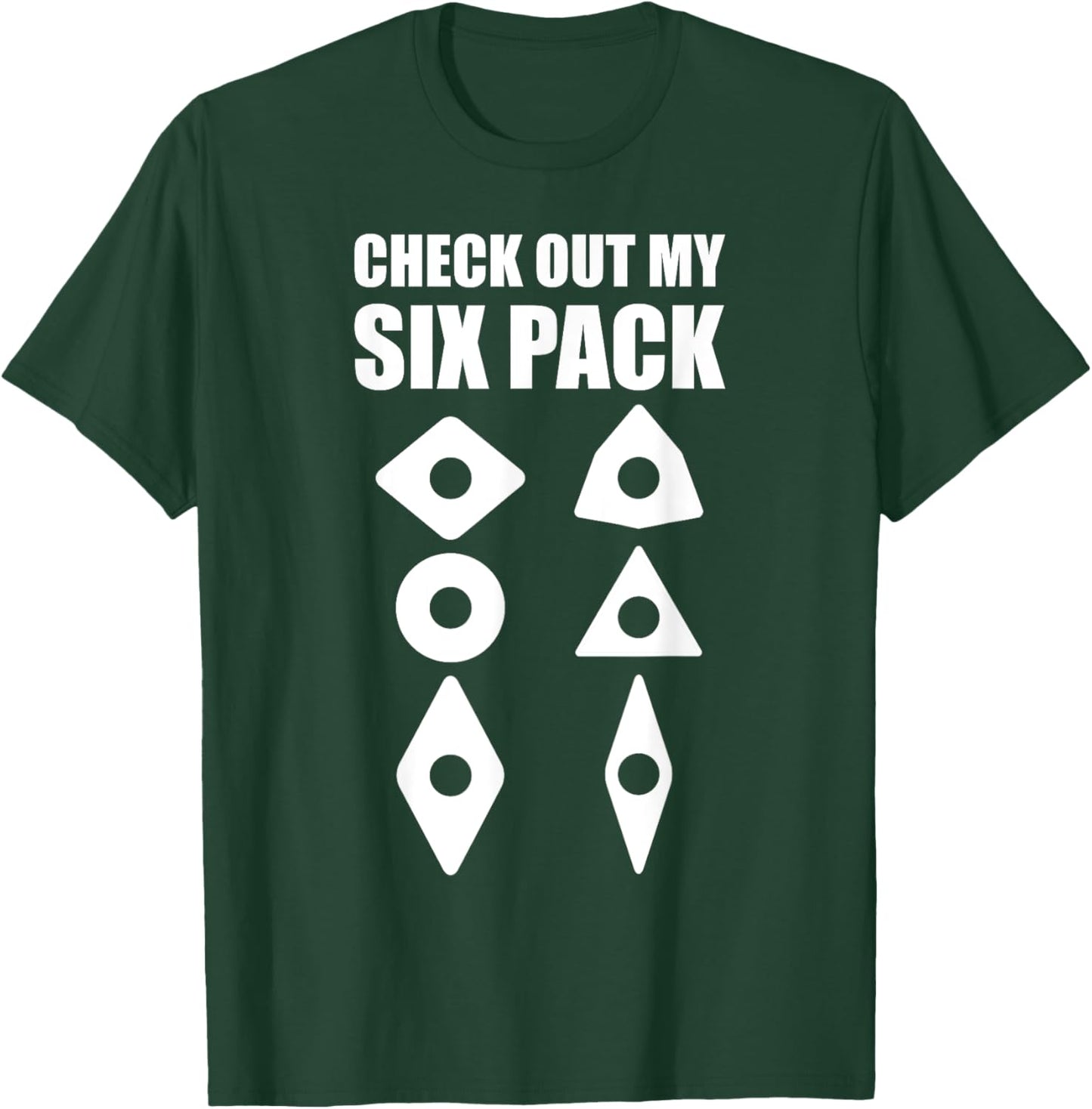 Reversible cutting plates, turner, chipping mechanic T-Shirt - T-Shirt | Forest