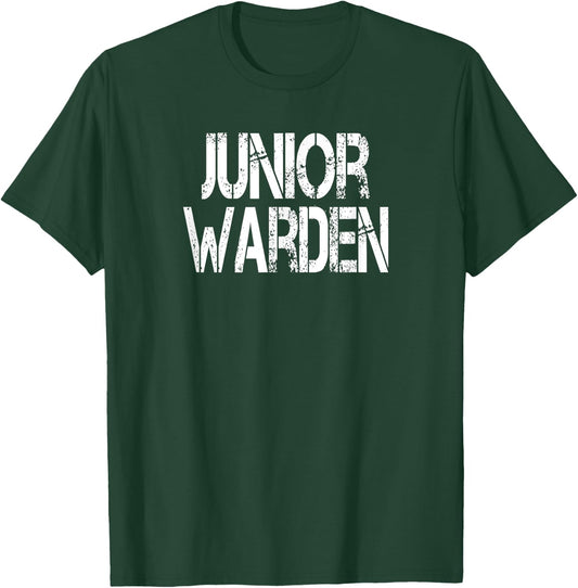 Junior Warden Halloween Costume Game Fish T-Shirt - T-Shirt | Forest