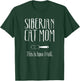 Siberian Cat Mom This is How I Roll Funny Gift Siberian Cat Men Women Girls Kids T-Shirt - T-Shirt | Forest