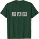 Salt Burn Repeat Symbols supernatural spirit ghost defense T-Shirt - T-Shirt | Forest
