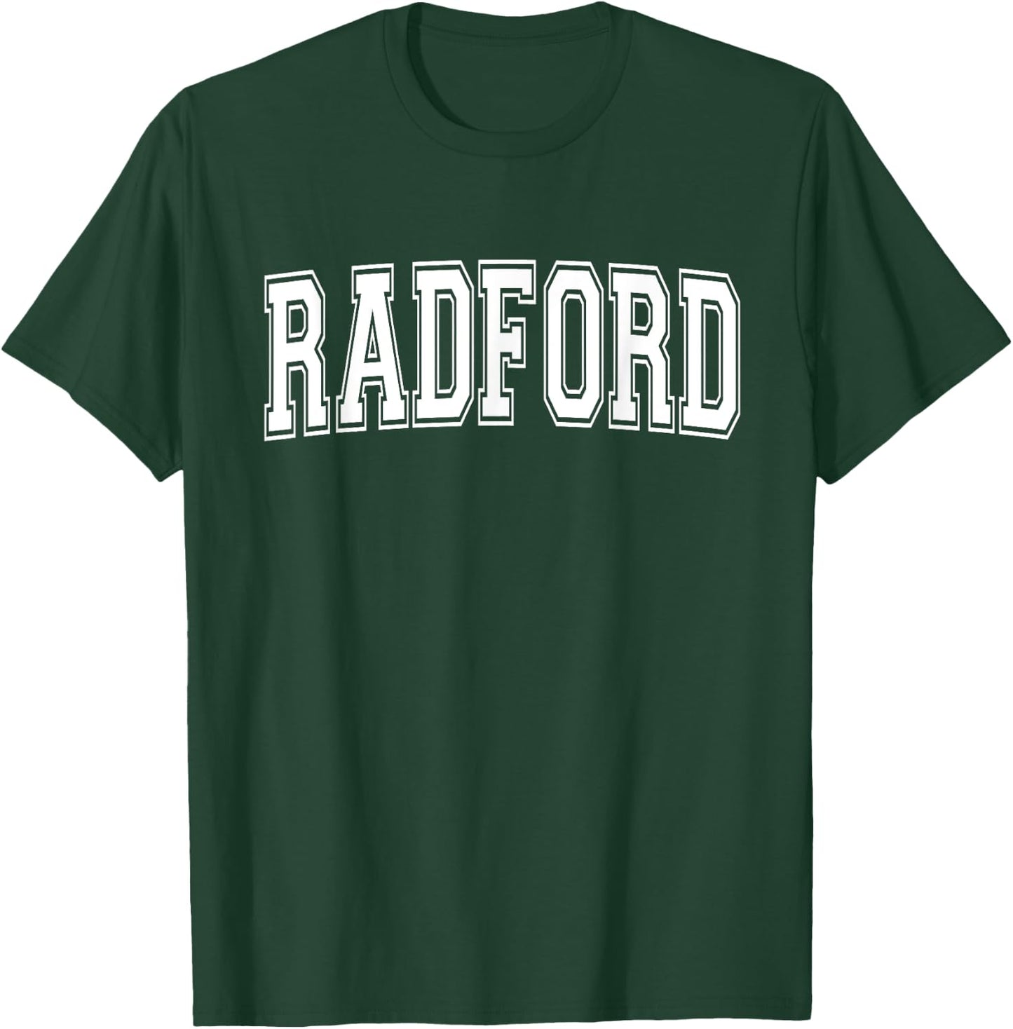 RADFORD VA VIRGINIA USA Vintage Sports Varsity Style T-Shirt - T-Shirt | Forest