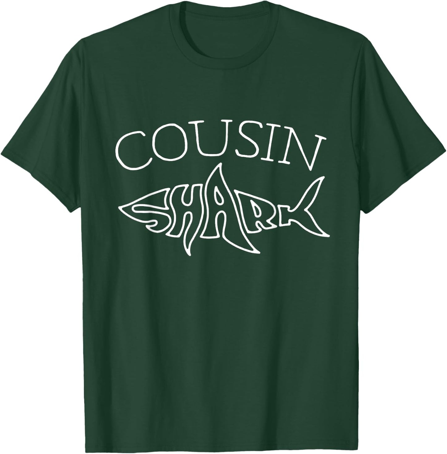 Cousin Birthday Shark Cousins Matching Family Boys Girls T-Shirt - T-Shirt | Forest